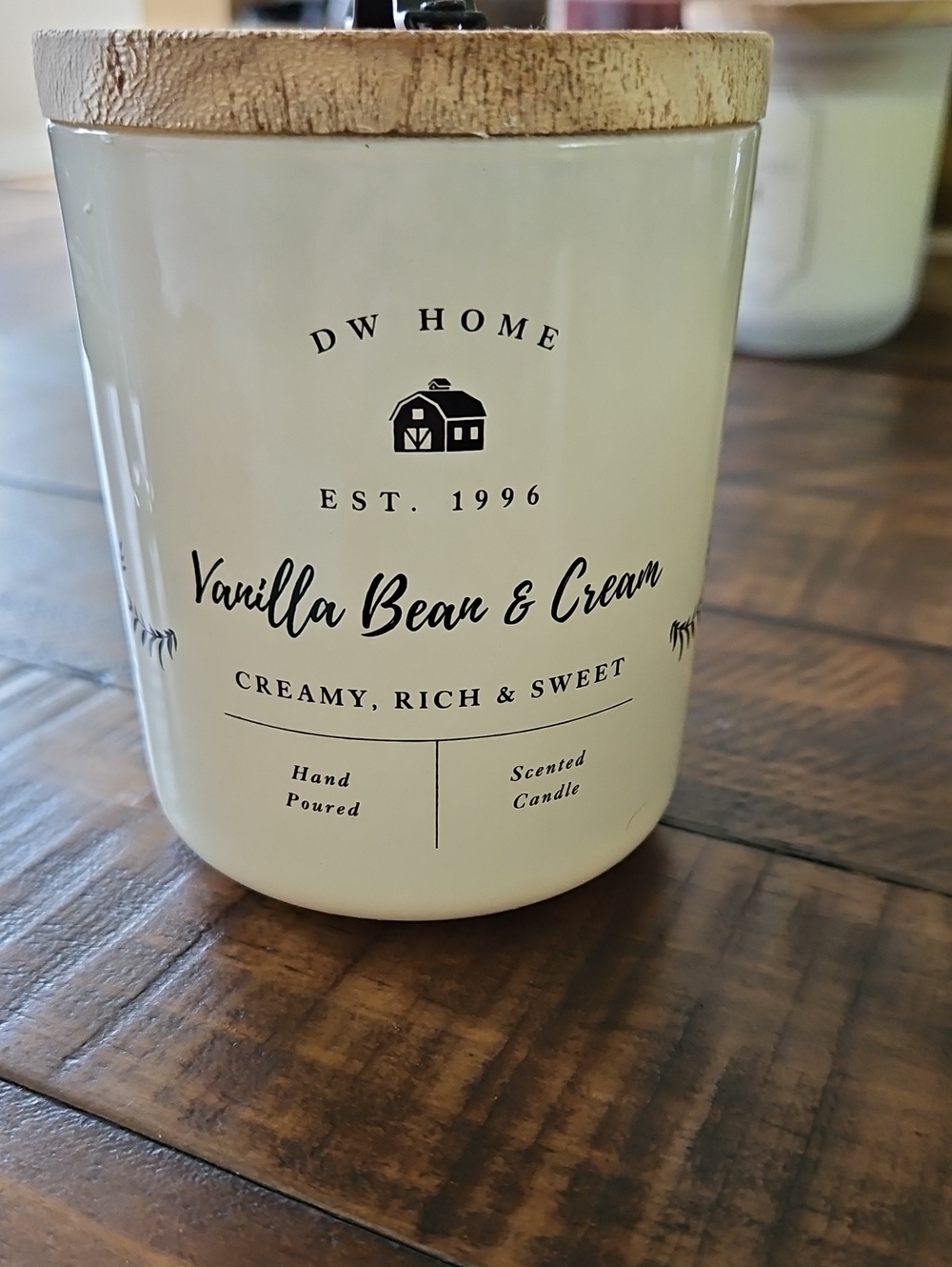 DW Home Vanilla Bean And Cream Scented Candle-9.3oz